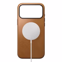 Nomad Modern Leather Case met MagSafe Apple iPhone 17 Pro Max - English Tan
