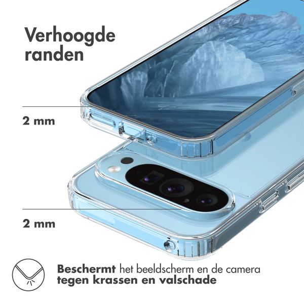 Accezz Xtreme Impact Backcover Google Pixel 9 Pro - Transparant