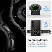 Spigen Rugged Armor™ Pro Case Samsung Galaxy Watch 5 Pro - 45 mm - Black