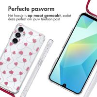 imoshion Design hoesje met koord Samsung Galaxy A16 - Dusty Rose Connected Hearts