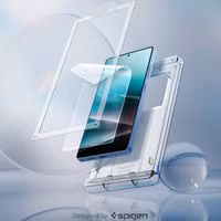 Spigen EliteShield EZ Fit met installatietray - 1 pack Samsung Galaxy S25 Ultra