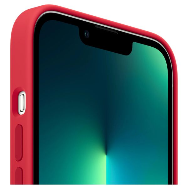 Apple Silicone Backcover MagSafe Apple iPhone 13 Pro Max - (Product) Red