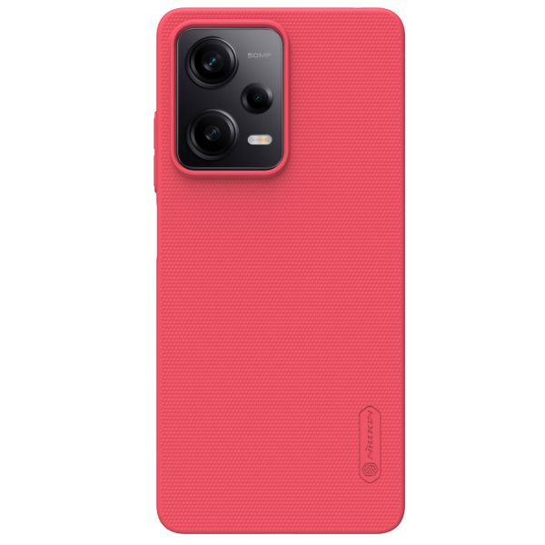 Nillkin Super Frosted Shield Case Xiaomi Redmi Note 12 Pro / Xiaomi Poco X5 Pro 5G - Rood