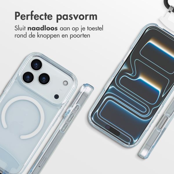 imoshion MagSafe Backcover met afneembaar koord Apple iPhone 17 Pro - Transparant
