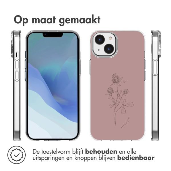 imoshion Design hoesje Apple iPhone 14 - Floral Pink