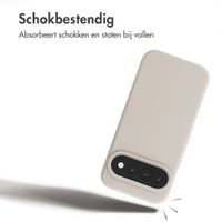 Accezz Liquid Silicone Backcover met MagSafe Google Pixel 11 / 11 Pro / 10 / 10 Pro - Stone