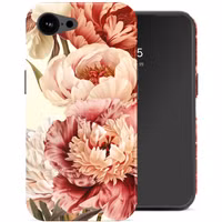 Selencia Vivid Backcover Apple iPhone 17e / 16e - Vintage Peony