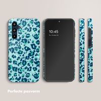 Selencia Vivid Tough Backcover Samsung Galaxy A16 - Wild Spots Light Blue