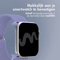 imoshion Nylon geweven bandje Apple Watch | 38/40/41/42 mm - Lila
