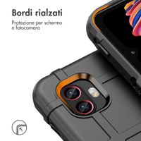 imoshion Rugged Shield Backcover Samsung Galaxy Xcover 6 Pro - Zwart