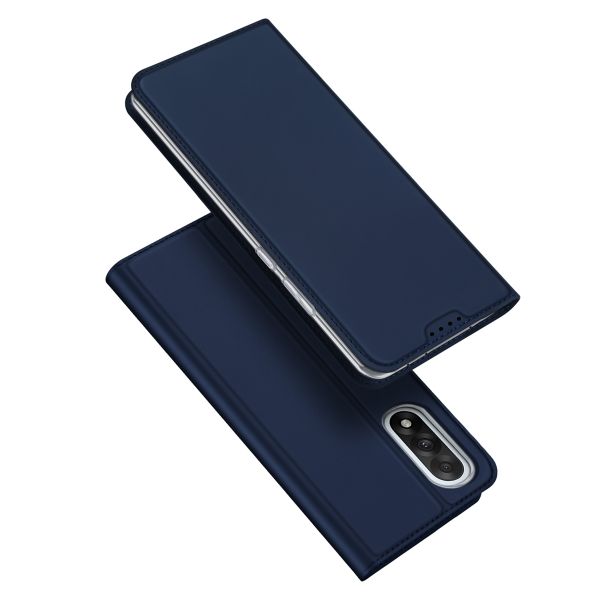 Dux Ducis Slim Softcase Bookcase OnePlus Nord 5 - Blauw