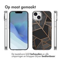 imoshion Design hoesje iPhone 14 - Grafisch Koper / Zwart