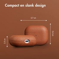 Accezz Echt Leren Case AirPods 3 - Cognac