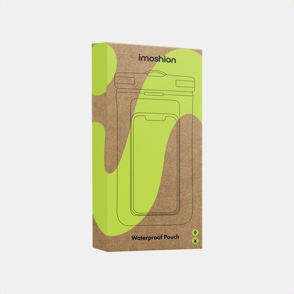 imoshion Floating Waterproof Pouch - Universeel waterdicht telefoonhoesje - Donkergroen
