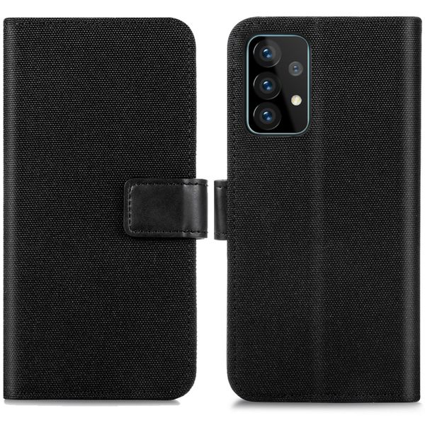 imoshion Luxe Canvas Bookcase Samsung Galaxy A52(s) (5G/4G) - Zwart