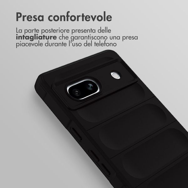 imoshion EasyGrip Backcover Google Pixel 7a - Zwart