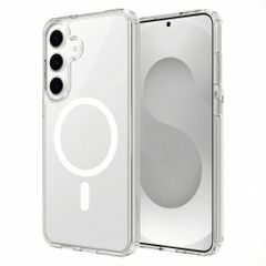 Accezz Xtreme Impact Backcover met MagSafe Samsung Galaxy S25 FE - Transparant