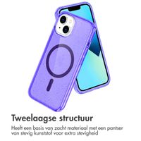 imoshion Sparkle Backcover met MagSafe Apple iPhone 14 - Glitter Paars