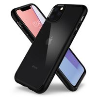 Spigen Ultra Hybrid Backcover iPhone 11 Pro Max - Zwart