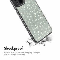 imoshion Design hoesje Apple iPhone 14 - Smoke Green Flowers