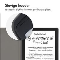 imoshion Design Slim Hard Case Bookcase Pocketbook Touch Lux 5 / HD 3 / Basic Lux 4 / Vivlio Lux 5 - Flower Tile