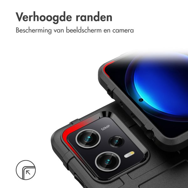 imoshion Rugged Shield Backcover Xiaomi Poco X5 Pro 5G - Zwart