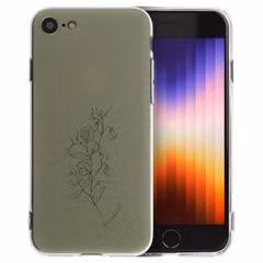 imoshion Design hoesje Apple iPhone SE (2022 / 2020) / 8 / 7 / 6s - Floral Green