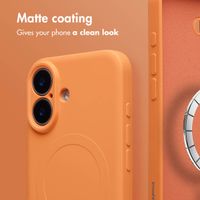 imoshion Colour Back Cover with MagSafe Apple iPhone 17 - Orange