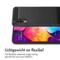 imoshion Brushed Backcover Samsung Galaxy A50 / A30s - Zwart