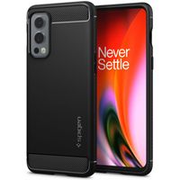 Spigen Rugged Armor Backcover OnePlus Nord 2 - Zwart