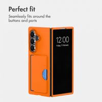 imoshion Back Cover with Card Holder Samsung Galaxy Z Fold 8 Ultra - Orange