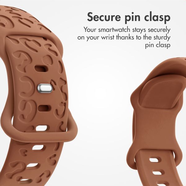 imoshion Silicone Band Leopard Print Apple Watch | 38/40/41/42 mm - Brown