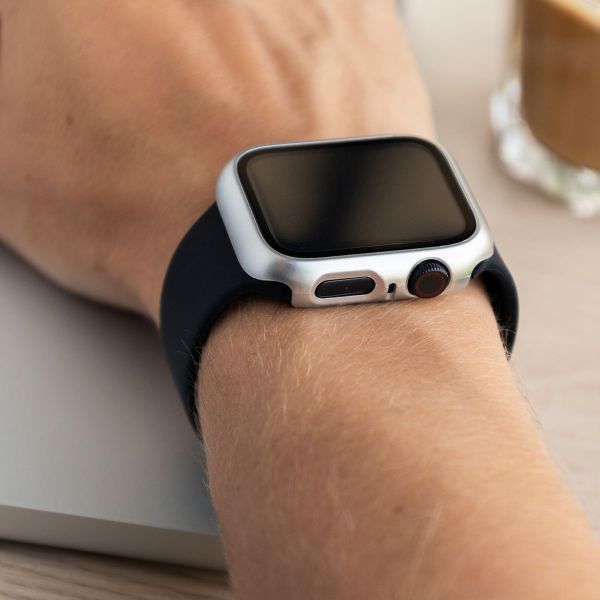 imoshion Full Cover Hardcase Apple Watch 7 / 8 / 9 - 41 mm - Zilver