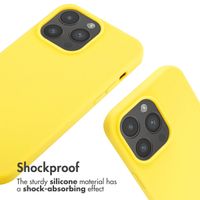 imoshion Silicone Case with Strap Apple iPhone 14 Pro Max - Yellow
