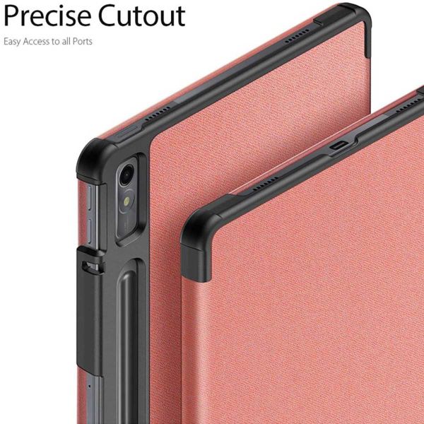 Dux Ducis Domo Bookcase Lenovo Tab P11 Pro (2nd gen) - Roze