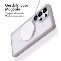 Accezz Ring Stand Backcover met MagSafe Samsung Galaxy S25 Ultra - Grijs