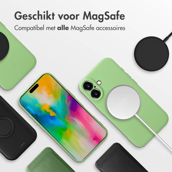 imoshion Color Backcover met MagSafe Apple iPhone 16 - Groen