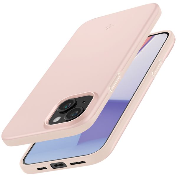 Spigen Thin Fit Backcover iPhone 15 - Pink Sand