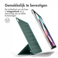imoshion Magnetic Bookcase Apple iPad Air 13 inch (2025) M3 / (2024) M2 - Donkergroen