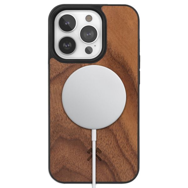 Woodcessories Bumper Case MagSafe iPhone 15 Pro Max - Walnut