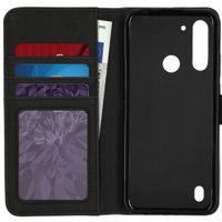 imoshion Luxe Bookcase Motorola Moto G8 Power Lite - Zwart