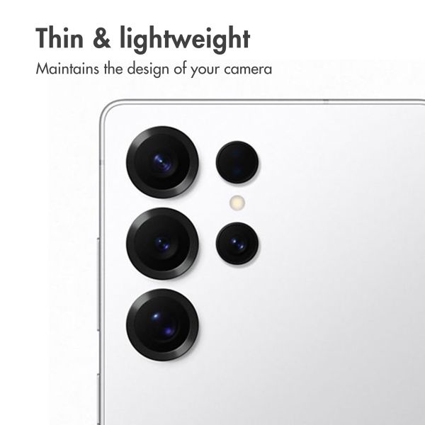 imoshion Camera Protector Glass 2-pack Samsung Galaxy S25 Ultra - Titanium Whitesilver