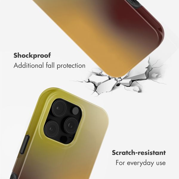 Selencia Vivid Back Cover with MagSafe Apple iPhone 16 Pro Max - Gradient Olive Dust