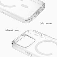 Selencia Rivièra MagSafe Backcover met afneembare haakjes Apple iPhone 18 Pro Max / 17 Pro Max - Transparant