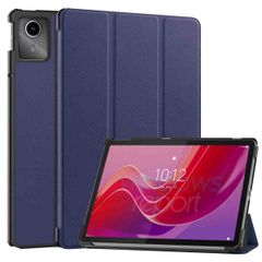 imoshion Trifold Hardcase Bookcase Lenovo Tab M11 - Donkerblauw