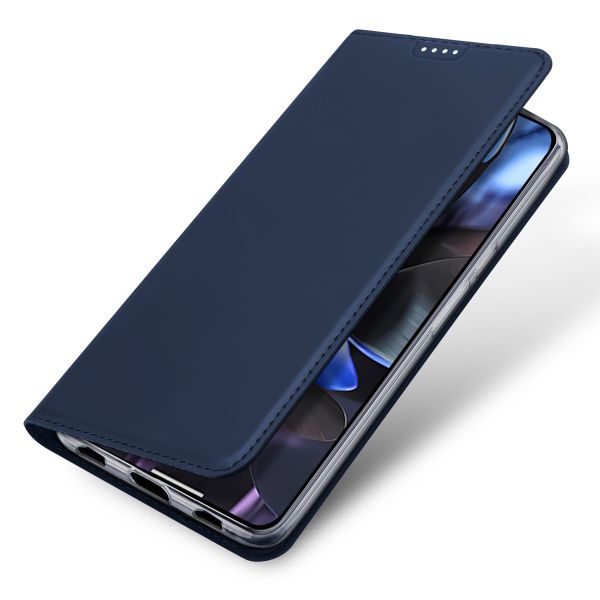 Dux Ducis Slim Softcase Bookcase Google Pixel 10 Pro XL - Donkerblauw