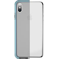 Itskins Supreme Frost Backcover iPhone Xs / X - Zwart / Blauw