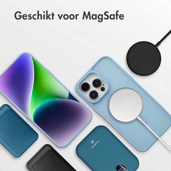 imoshion Color Guard Backcover met MagSafe Apple iPhone 14 Pro Max - Lichtblauw