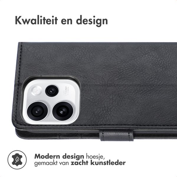 imoshion Luxe Bookcase Oppo Reno 15F - Zwart