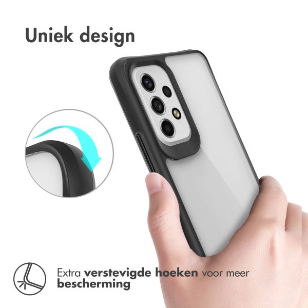 imoshion Rugged Hybrid Case Samsung Galaxy A53 - Zwart